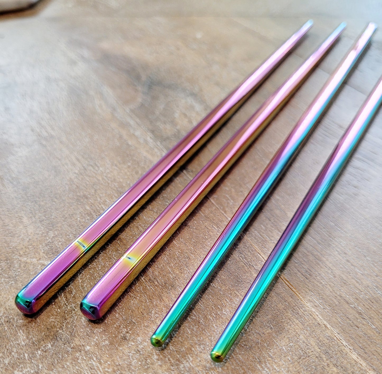 Chop Sticks - Stainless Steel - Multicolored